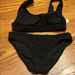 Black Women's Swimwear Set